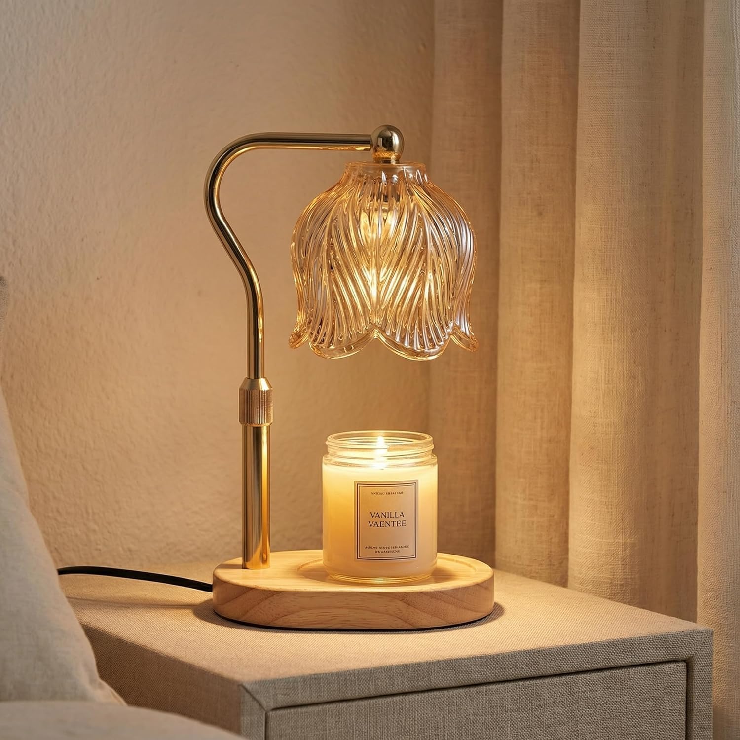 Cozy Glow Candle Warmer Lamp